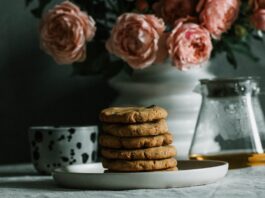 galletas de pistacho y almendra