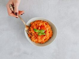 Risotto de calabaza y roquefort